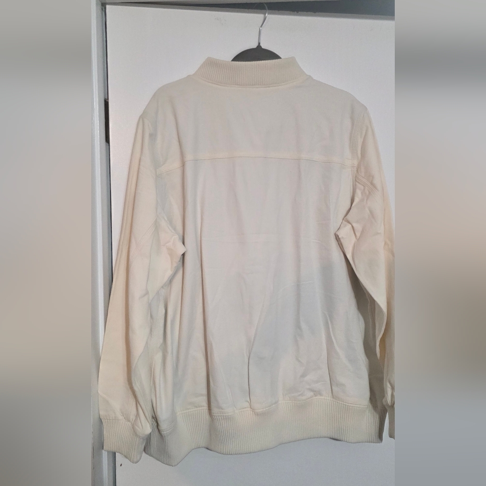 Carhartt Women's Crawford Bomber Jacket Natural Size 2X NWT - Picture 2 of 7
